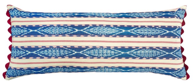 Antigua Stripe Cushion_Woven on a backstrap loom